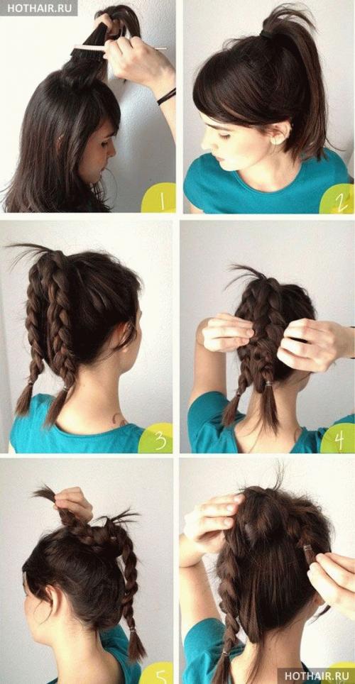 Прическа на темные средние волосы. Модные женские стрижки на средние темные волосы 27 Прическа на темные средние волосы. Модные женские стрижки на средние темные волосы 27