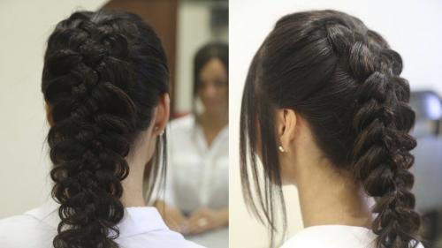 Как заплести девочку 3 года. 18