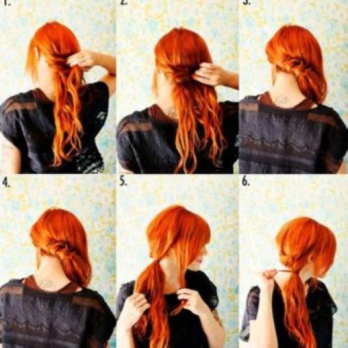 Лёгкие причёски на средние волосы для подростков. Легкие прически в садик или школу