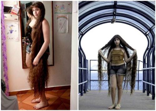 Самые длинные волосы в 13 лет. У кого самые длинные волосы в мире? (Книга Гиннеса)