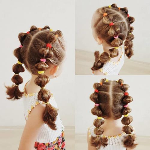 Причёски для девочек в школу за 5 минут лёгкие красивые. Красивые прически для девочки в школу за 5 минут