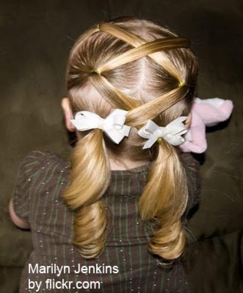 Лёгкие причёски для детей. Легкая прическа, которую может сделать даже ребенок