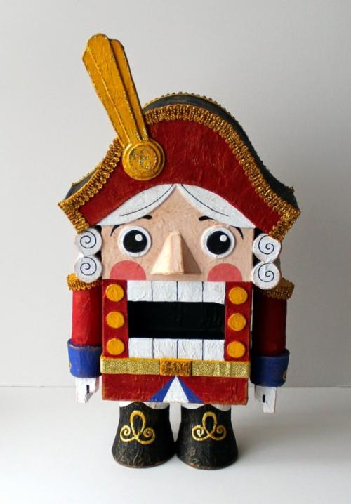 Игрушка Щелкунчик своими руками. Щелкунчик - ёлочная игрушка из... 20