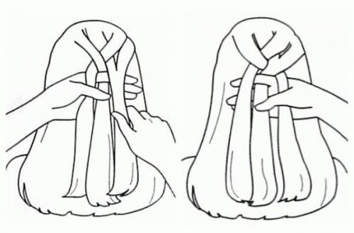 Косички для девочек на маленькие волосы. Косички для девочек пошагово для начинающих 15