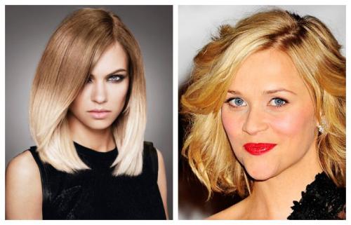 Объемная укладка на средние волосы. Укладка волос на средние волосы утюжком