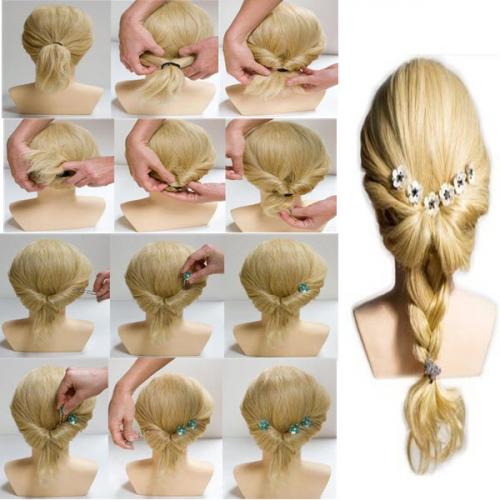 Прическа на длинные волосы для девочки 5 лет. Для длинных и волос средней длины