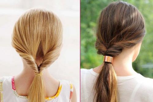 Укладка на средние волосы локоны. Прически на каждый день