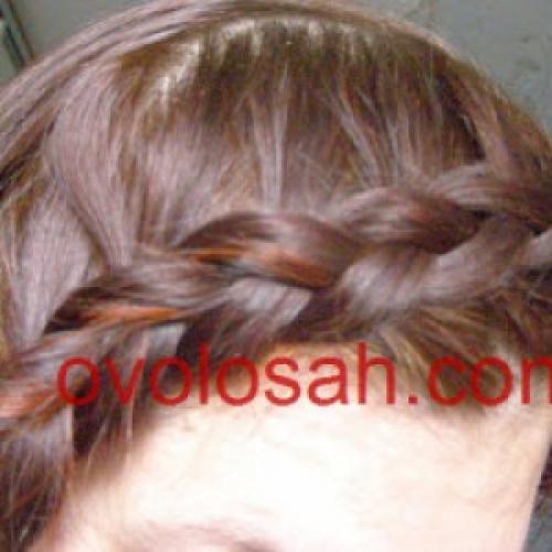 Хвостики на голове у детей. Хвостики в сад и школу с плетением