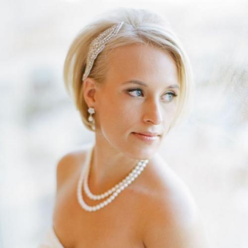 Прически на короткие волосы на свадьбу. Укладка на короткие волосы без фаты