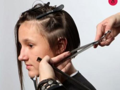 Стрижка каре для волос средней длины. Особенности техники 01 Стрижка каре для волос средней длины. Особенности техники 01