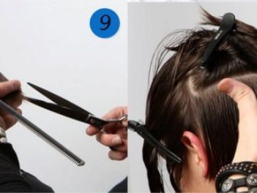 Стрижка каре для волос средней длины. Особенности техники 02 Стрижка каре для волос средней длины. Особенности техники 02