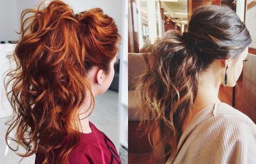 Хвост с выпущенными прядями, как сделать. Элегантный конский хвост 18 Хвост с выпущенными прядями, как сделать. Элегантный конский хвост 18