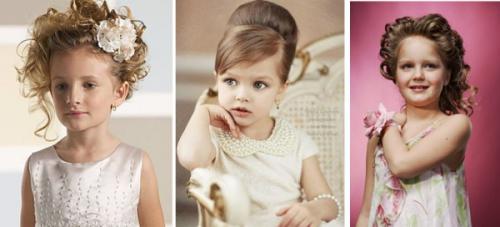 Причёски для подростков девушек на свадьбу. Прически на свадьбу для маленькой принцессы