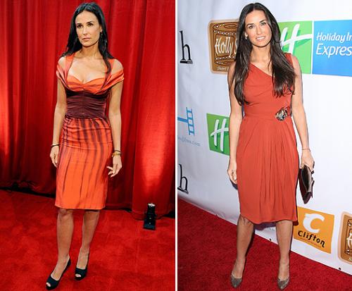 Стиль Деми Мур. Звездный стиль: Деми Мур и ее выходные наряды 02