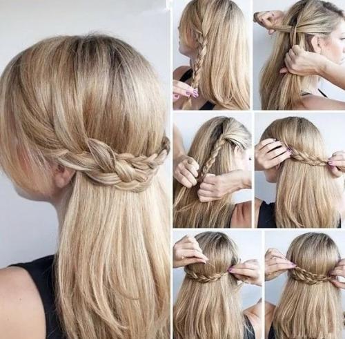 Прическа на длинные волосы для подростков. Прически в школу на каждый день для длинных волос
