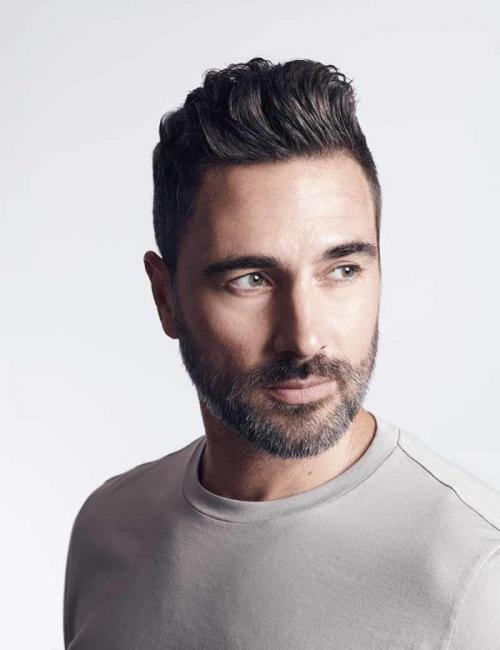 Мужские стрижки 2019 с челкой. Естественная мужская стрижка 2019-2020