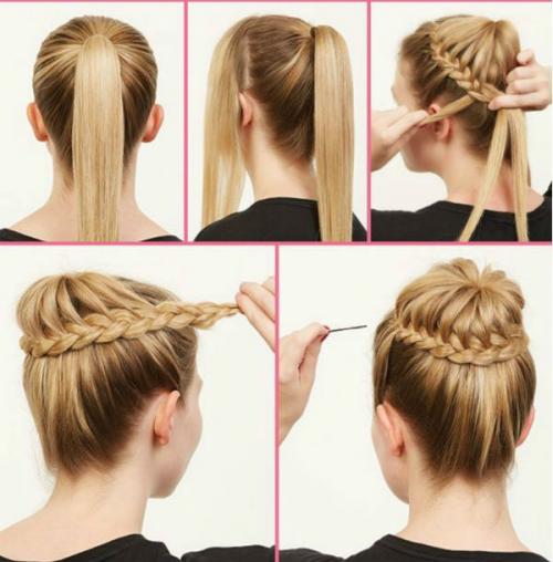 Прически высокие на длинные волосы. Свадебные прически