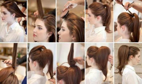 Объемная укладка на средние волосы. Объемные прически на средние волосы своими руками