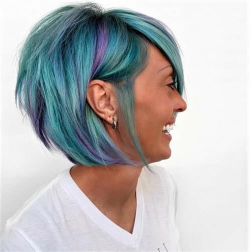 Стрижка боб каскад на средние волосы. Боб-каскад - модная женская причёска, которая будет популярна и в 2020. Хотите знать почему?