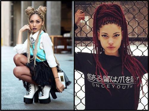 Виды косичек Зизи. Плетение косичек Зизи