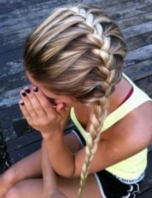 Модные стрижки девочкам подросткам. Современные косы