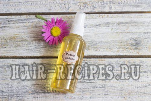 Спрей из ромашки для волос. Ромашковый спрей-бальзам для укрепления волос