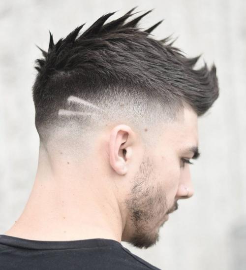 Короткие мужские стрижки с выбритыми боками. Кому подходят выбритые виски, а кому нет