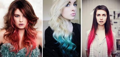 Как покрасить волосы в два цвета омбре. Виды омбре
