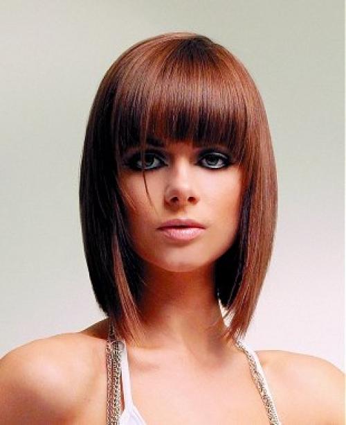 Как подстричься, чтобы не укладывать волосы. На средние волосы