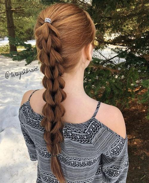 Плетение кос с резинками. Как сделать 3D косу из резинок? Пошаговое руководство