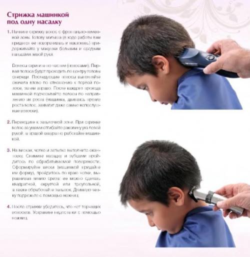 Как красиво подстричь мальчика машинкой. 06