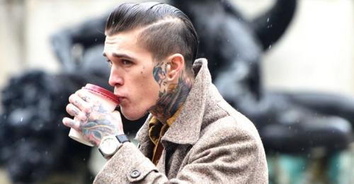 Гангстерские прически мужские. Рокерские мужские прически: РОК!