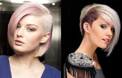 Короткое каре на светлые волосы. Кому подойдет 06