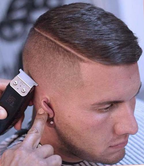 Короткие мужские стрижки с выбритыми боками. Кому подходят выбритые виски, а кому нет