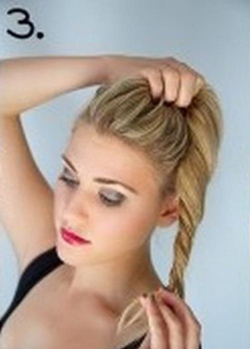 Быстрые прически на средние волосы. Волосы средней длины: варианты причесок «на быструю руку»