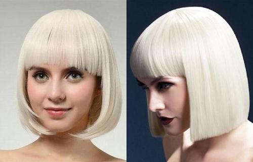 Короткое каре на светлые волосы. Кому подойдет 05