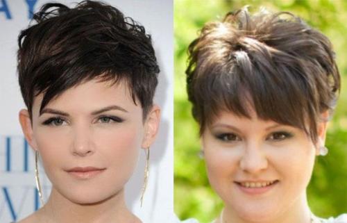 Каскад для полного лица. Обзор стрижек 01 Каскад для полного лица. Обзор стрижек 01