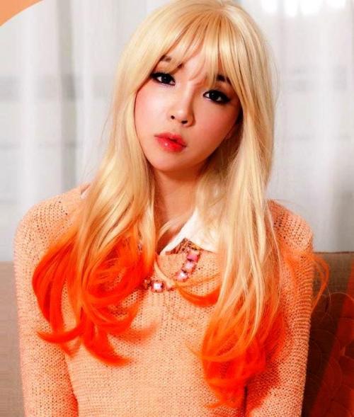 Мятный цвет волос. Яркие краски для волос