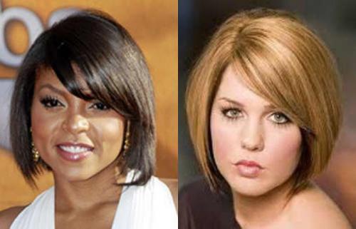 Каскад для полного лица. Обзор стрижек 05 Каскад для полного лица. Обзор стрижек 05