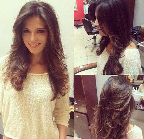 Как подстричься, чтобы не укладываться. Длинные волосы 01