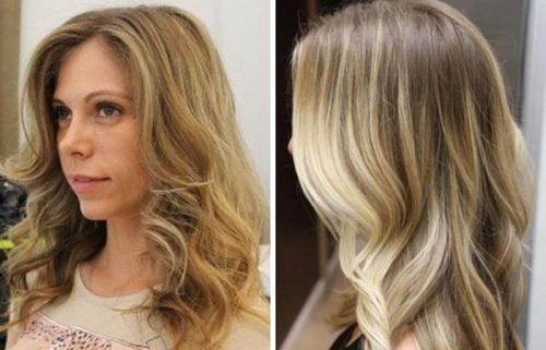 Как покрасить корни темным тоником, а концы оставить светлыми. Варианты покраски 03