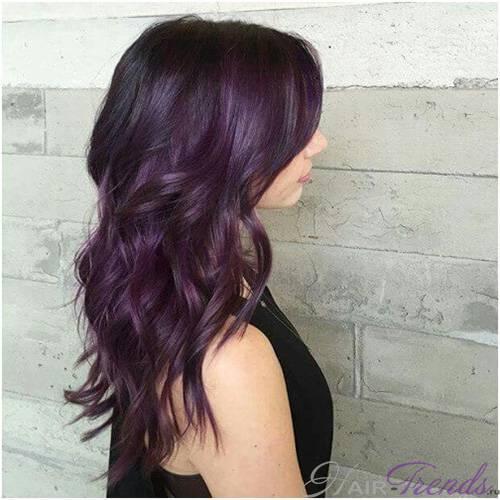Фиолетовый цвет волос. Выбираем лучший фиолетовый оттенок для ваших волос