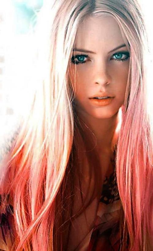 Мятный цвет волос. Яркие краски для волос