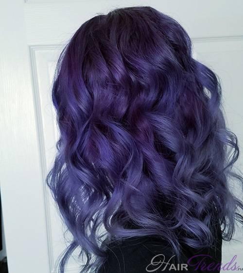 Фиолетовый цвет волос. Выбираем лучший фиолетовый оттенок для ваших волос