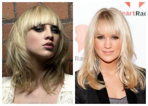 Каскадные стрижки средней длины. Варианты стрижки каскад