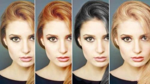 Изменить цвет волос онлайн на пк. На что обращать внимание при выборе цвета волос