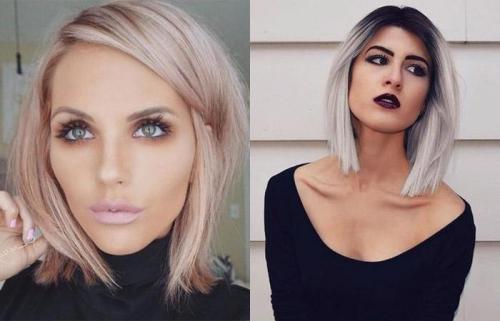 Короткое каре на светлые волосы. Кому подойдет 10