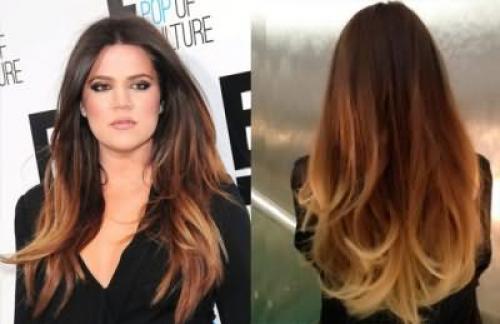 Как покрасить волосы в два цвета омбре. Виды омбре 22