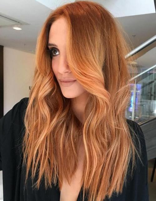 Светло русый медно красный цвет волос. Медно-русый цвет волос