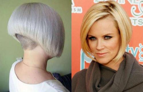 Короткое каре на светлые волосы. Кому подойдет 03